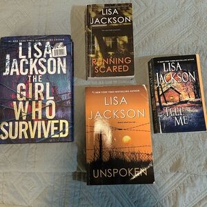 JACKSON Mystery Thriller Book Set - Multicolor